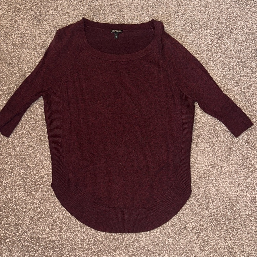 Maroon Express Sweater